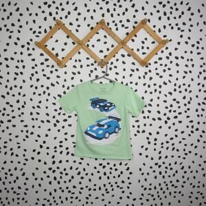 The Children’s Place Green Race Car Toddler Graphic T-Shirt